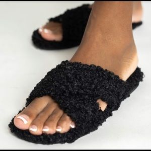 Counting Sheepskin Slippers